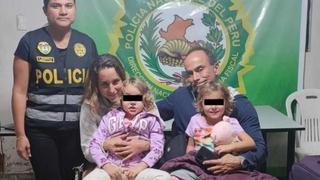 Policía rescata en Piura a niñas que eran buscadas por su madre que llegó de Lima