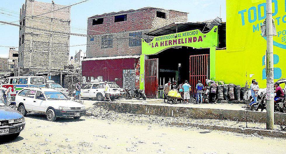 Revelan que 15 comerciantes de La Hermelinda dieron positivo al Covid-19