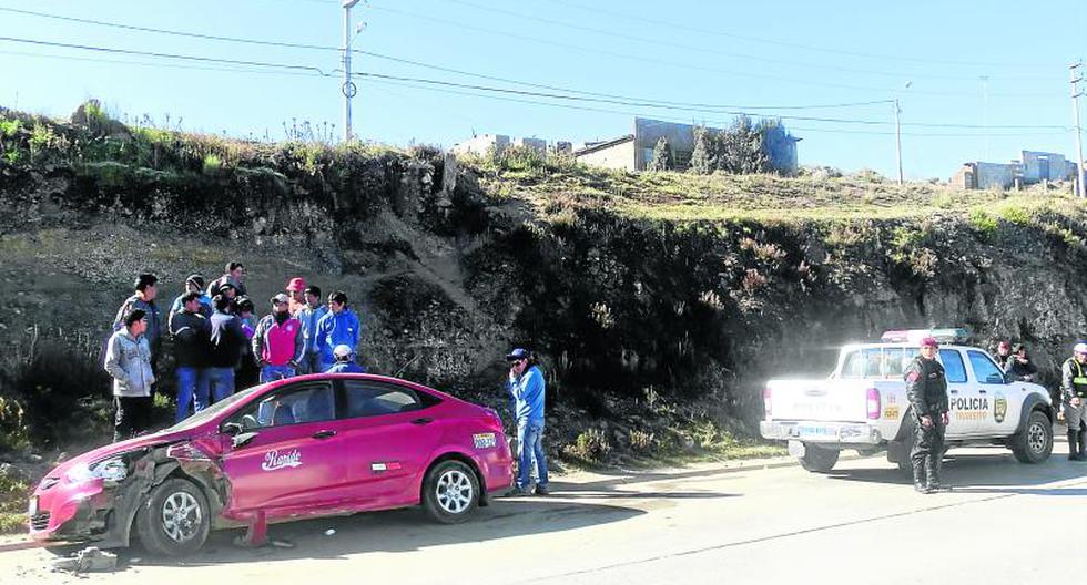 Patrullero de PNP provoca choque PERU CORREO