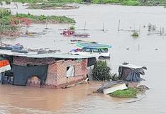 Río Mantaro aumenta su caudal y arrasa con casas y áreas de cultivo en Huancayo