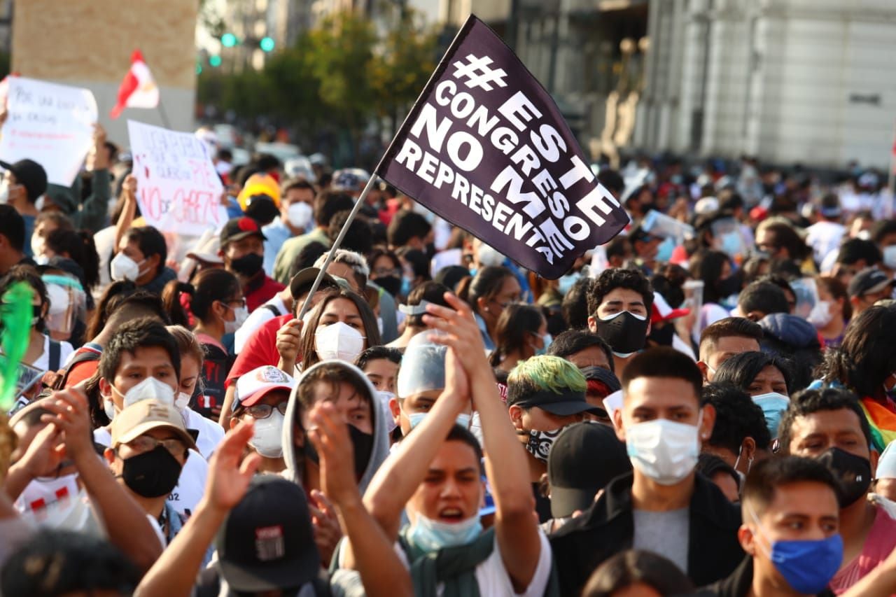 Marcha nacional así se desarrollaron las protestas contra Manuel