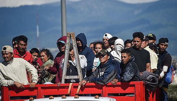 Unos 2 mil migrantes centroamericanos ya están en México