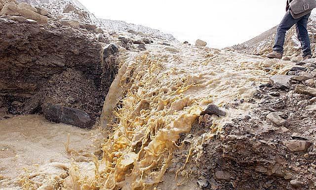 Áncash: Investigan derrame de relaves en mina