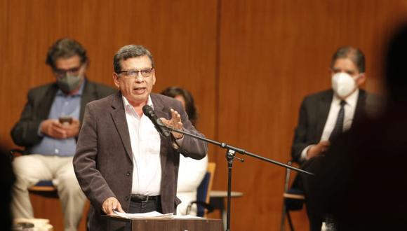 El ministro de Salud, Hernando Cevallos, detalló la evolución de la variante Delta en el Perú. (GEC)