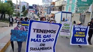 Sin control: precio del balón de gas en Huancayo se dispara hasta S/43