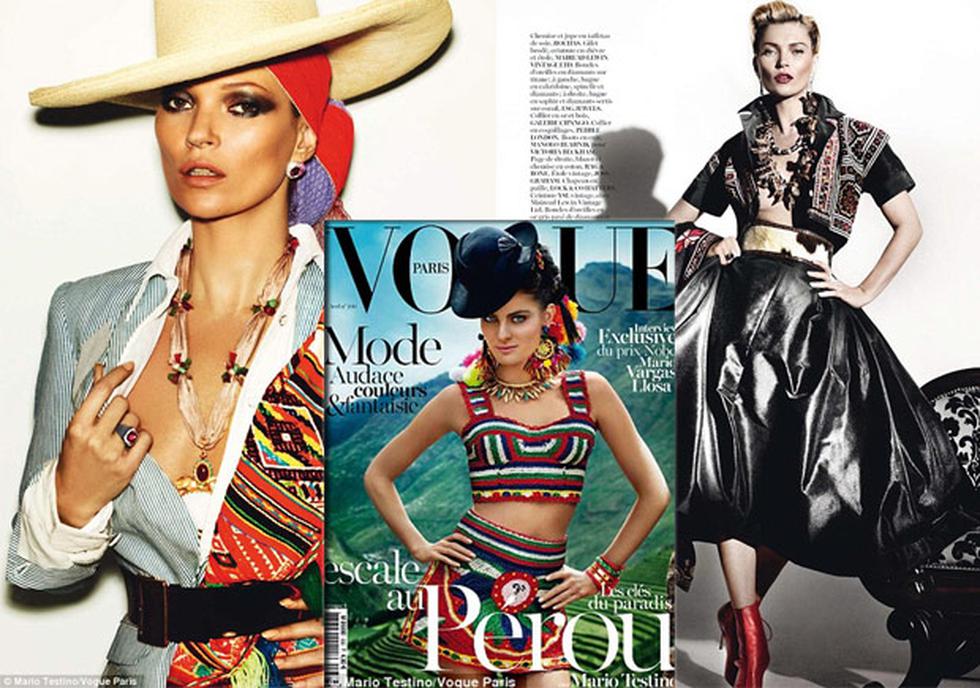 Kate Moss lucirá en Vogue París moda inspirada en el Perú (Fotos)