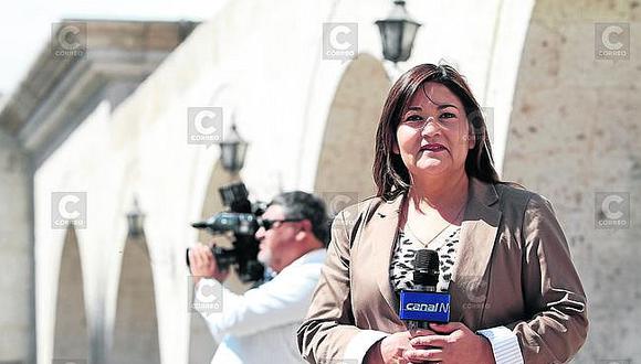Doris Cornejo: "El periodismo me absorbío y no pude salir"