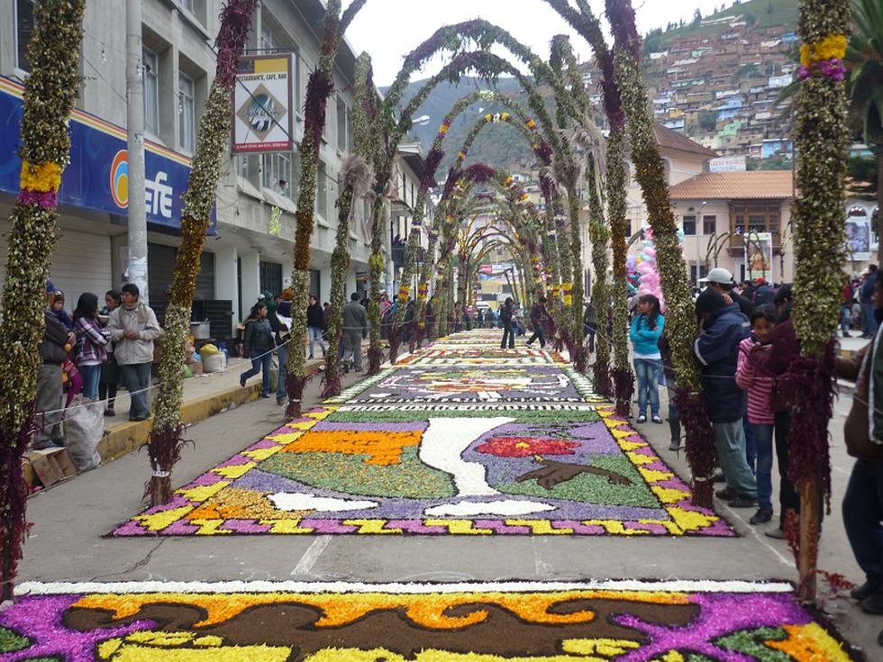Tarma: Masiva concurrencia en procesión de Domingo de Pascua