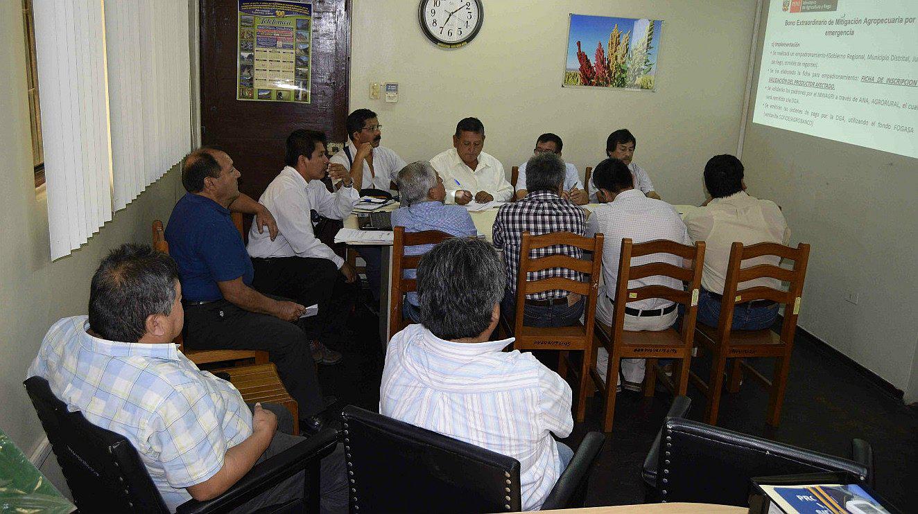 La Libertad: Agricultores que perdieron cultivos accederán al bono del Minagri 