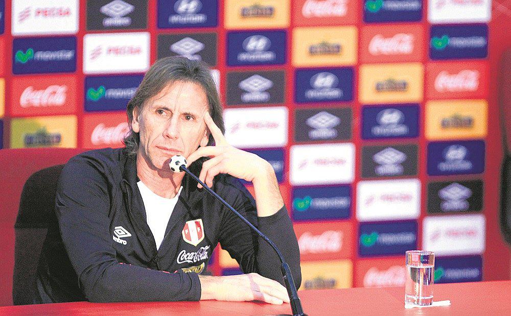Ricardo Gareca: “La idea es ver jóvenes en la Copa”