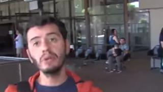 Detienen a chileno por toser sobre periodista y asegurar que tiene coronavirus (VIDEO)