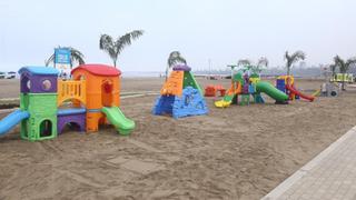 Duchas, gimnasio y juegos infantiles: Conoce las nuevas áreas en la playa Agua Dulce (FOTOS Y VIDEO)