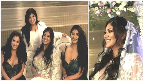 Hermana de Michelle Soifer se casó y muestra su vestido de novia en Instagram (FOTOS)