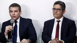 José Domingo Pérez y Rafael Vela son demandados por la Sunat por acuerdo de colaboración con Odebrecht