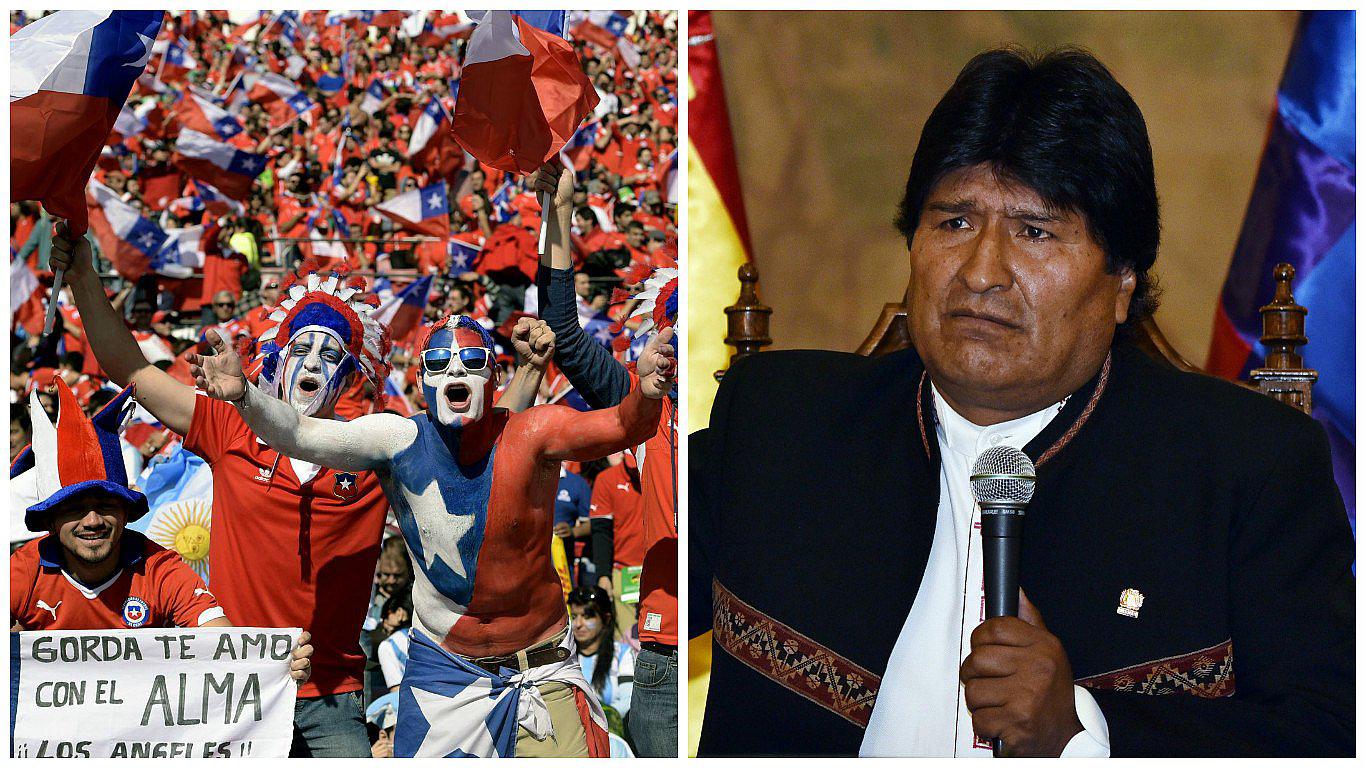 Evo Morales censura cantos discriminatorios de Chile contra Bolivia 