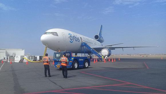 Por sexta vez llegó avión hospital oftalmológico de Orbis a Trujillo