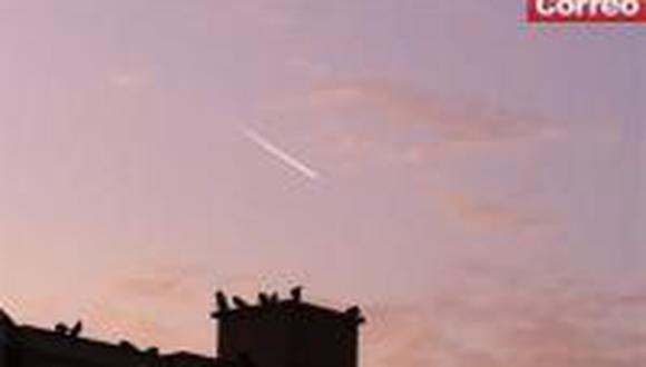 ¿Avión o meteorito? Extraño objeto sobrevoló Lima