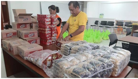La Libertad: Alcalde de Santiago de Cao dona sueldo para comprar canastas de víveres 