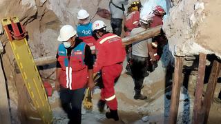Padre e hijo menor de edad mueren sepultados tras derrumbe en cantera de Cusco
