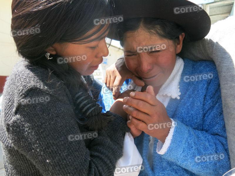 Madre e hija lloran por agricultor que habría muerto en río Mantaro (VIDEO)