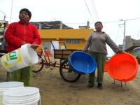 Más de diez pueblos de Chimbote se quedaron sin agua por rotura de tubería