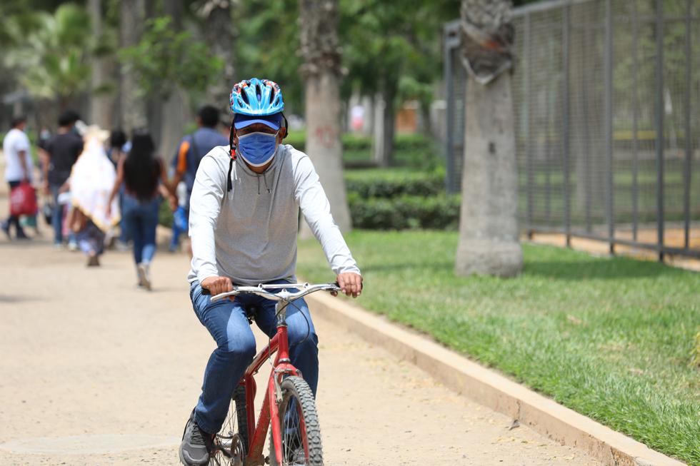 El Servicio de Parques de la Municipalidad de Lima (Serpar) informó que un gran número de familias llegó a los clubes zonales el primer día del 2021 para disfrutar de las áreas verdes y actividades al aire libre, de manera segura. Foto: difusión