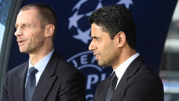 UEFA abrirá un expediente contra Al-Khelaïfi, dueño del PSG. (Foto: AFP)