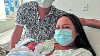 Cuatro bebés nacen el primer día del año en Piura