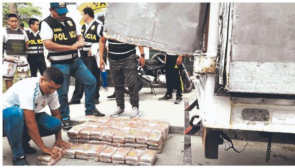 Decomisan más de 1,140 kilos de droga en lo que va del año en la región de Tumbes 