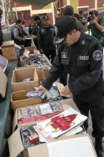 Golpe a pirotécnicos en Puente Piedra