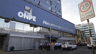 ONPE: Partidos políticos ingresaron 4 millones de soles en el 2012