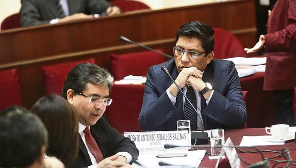 Pleno del Congreso aprobó interpelar a ministro Vicente Zeballos 