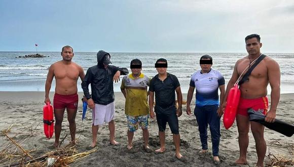 Rescates a cargo de la Policía de Salvataje se registraron en los balnearios de Las Delicias y Huanchaco.