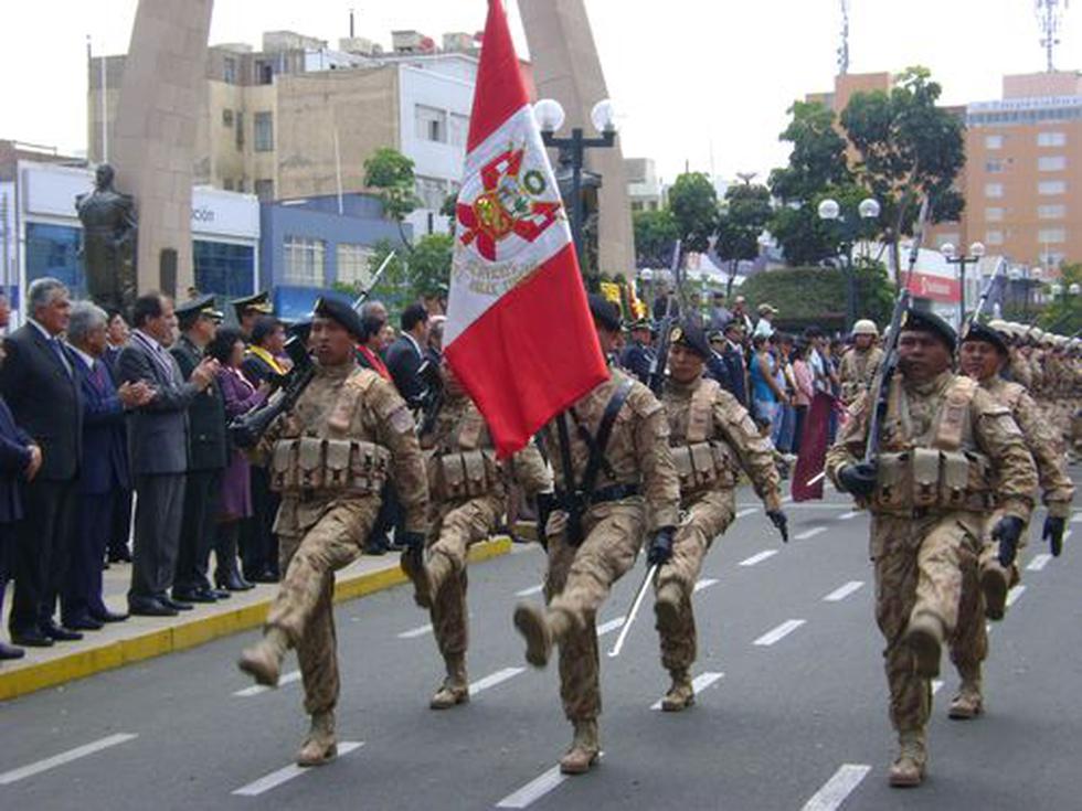 Imágenes del homenaje a Miguel Grau en Tacna