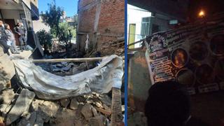 Explosión de taller pirotécnico afecta viviendas en Ayacucho