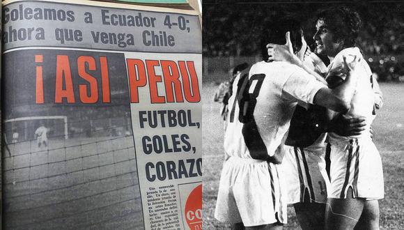 ​Perú vs. Ecuador: así anunció Diario Correo el triunfo 4-0 hace 40 años (FOTOS)