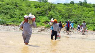 Tumbes: Entregan alimentos a 39 familias del caserío El Palmo aisladas por las lluvias