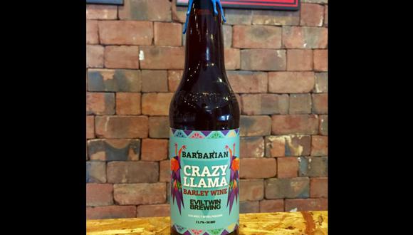 Crazy Llama Barley Wine: una cerveza de edición limitada