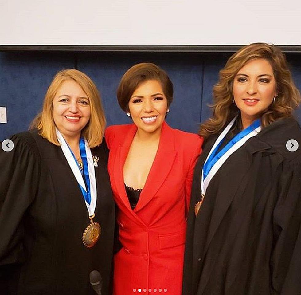Susan Ochoa es felicitada por diversas autoridades en Estados Unidos (FOTOS)