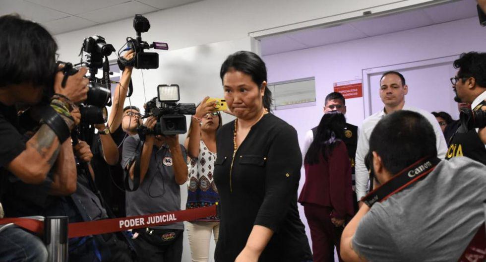 Keiko Fujimori, investigada por el presunto lavado de activos, cumple 15 meses de prisión preventiva. (Foto: GEC)