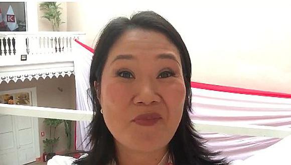 Keiko Fujimori reaparece con un video en Twitter