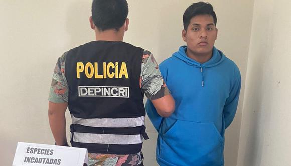 Eduardo Naquiche Olivares había sido denunciado de participar en el acto delictivo contra una comerciante, a quien le pedían dinero para no atentar contra ella ni su familia.