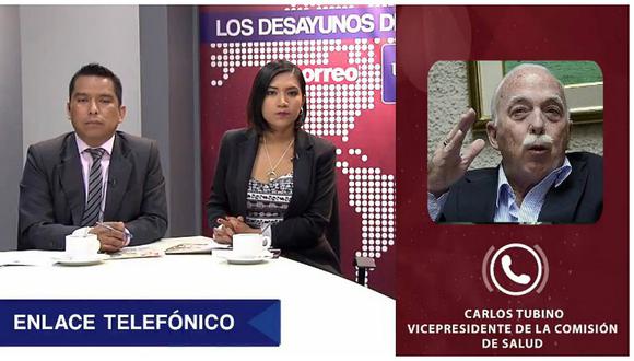 Carlos Tubino: Comisión de Defensa citará a Iván Vega para explicar Brigada Lobo