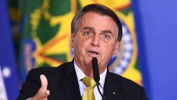 Imagen del presidente de Brasil, Jair Bolsonaro. (AFP / EVARISTO SA).