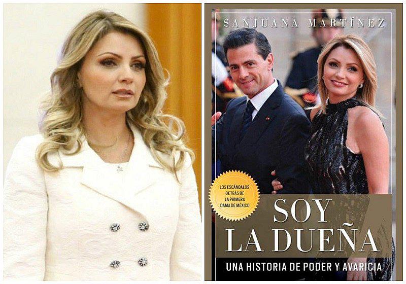 "Soy la Dueña", es el libro que trata sobre la primera dama mexicana Angélica Rivera 