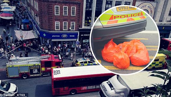 Mujer es atacada con ácido dentro de un autobús en Londres (FOTOS)