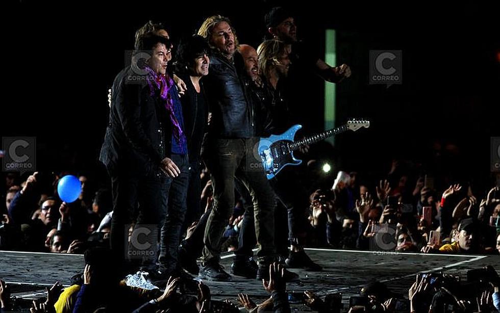 ​Incidente en el concierto de Maná incomodó a arequipeños (FOTOS Y VIDEO)