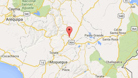 Moquegua: Nuevo sismo de 3,9 remece distrito Calacoa y asusta a pobladores