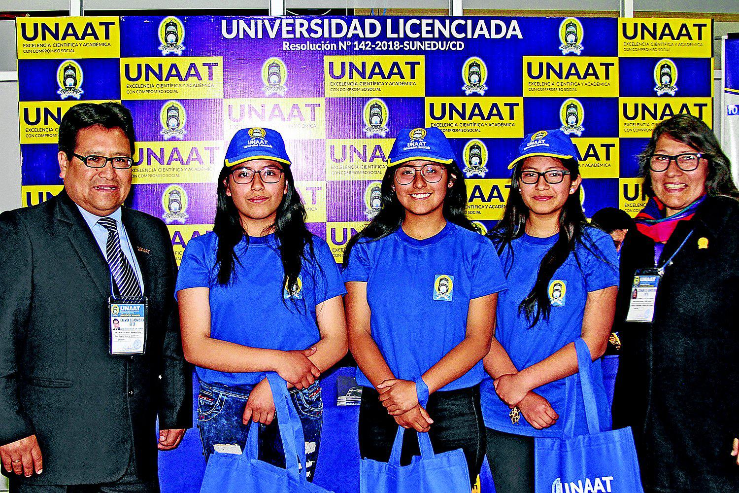 ​Con total normalidad se desarrolló examen de admisión en la UNAAT 