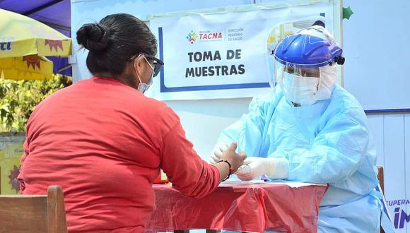 COVID-19: ​Reportan 258 nuevos contagios en Tacna